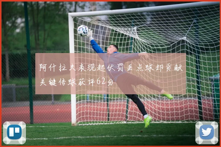 阿什拉夫表现起伏罚丢点球却贡献关键传球获评62分